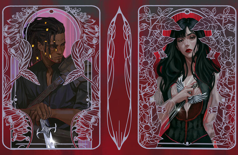 Nevernight - character art